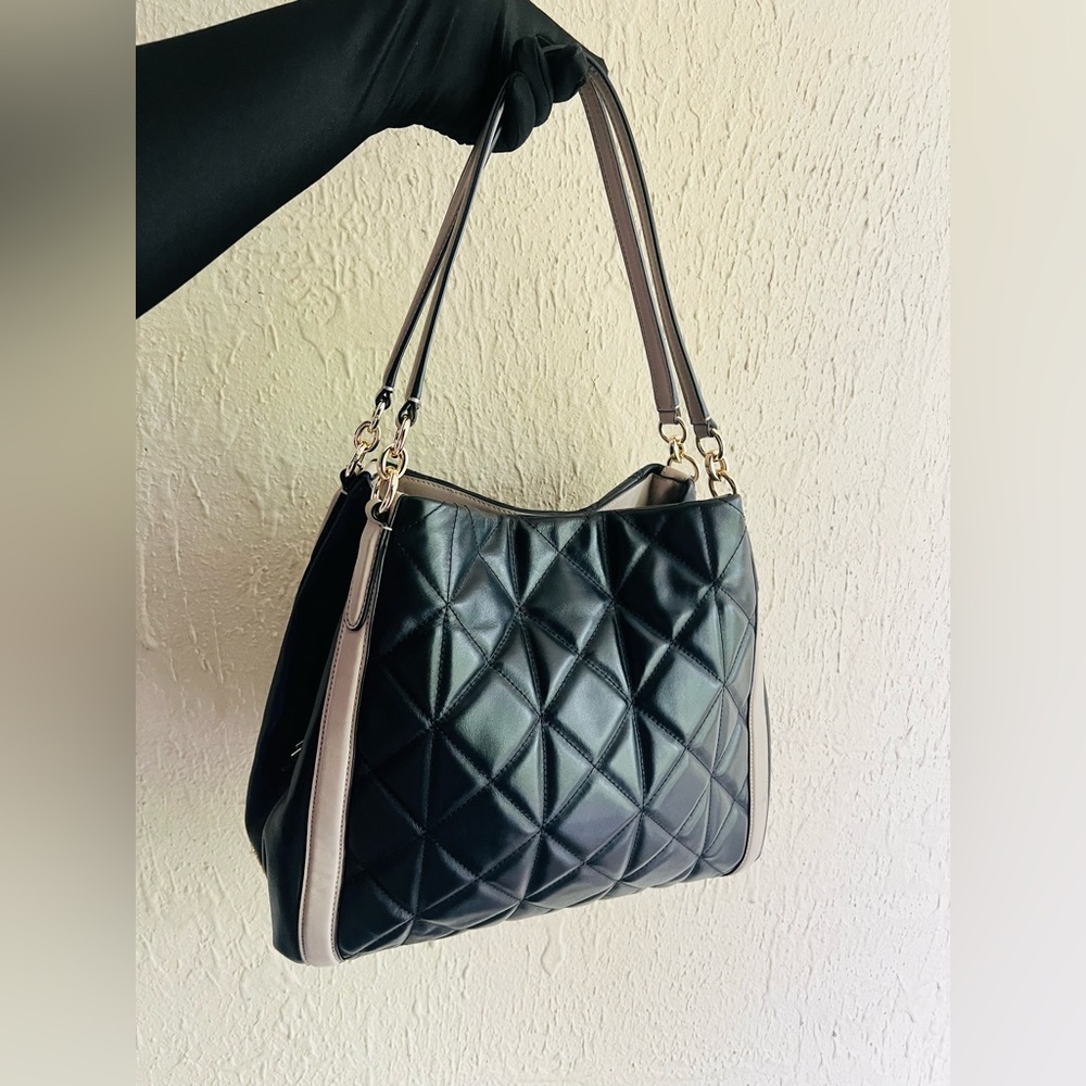 Coach Phoebe Quilted Leather Shoulder Bag - Picture 3 of 13